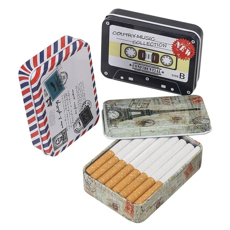 Kotak Tempat Rokok Kaleng Permen Koin Perhiasan | Lazada Indonesia