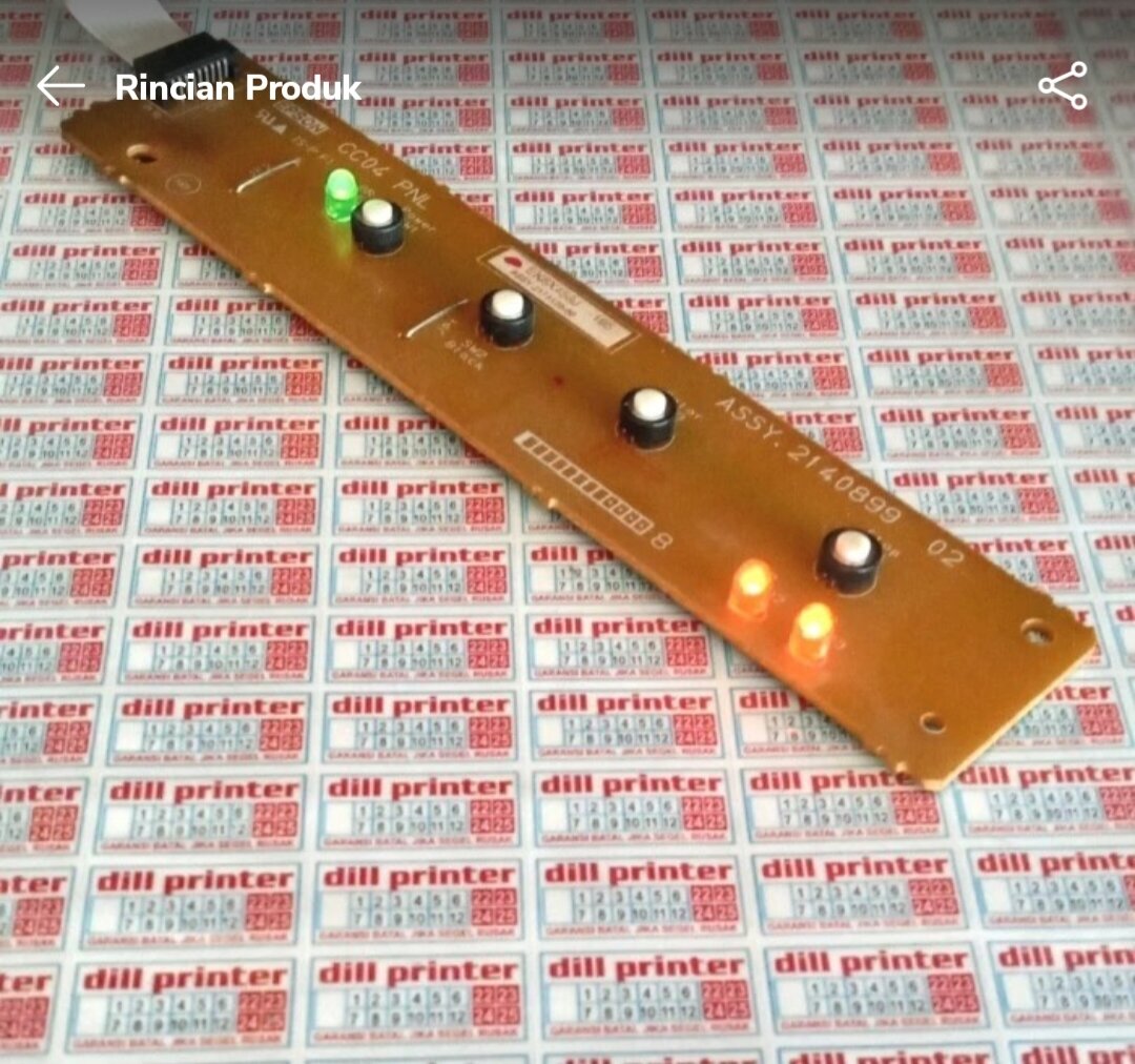 tombol panel on off printer epson L210 L220 L350 L360 L380 | Lazada ...