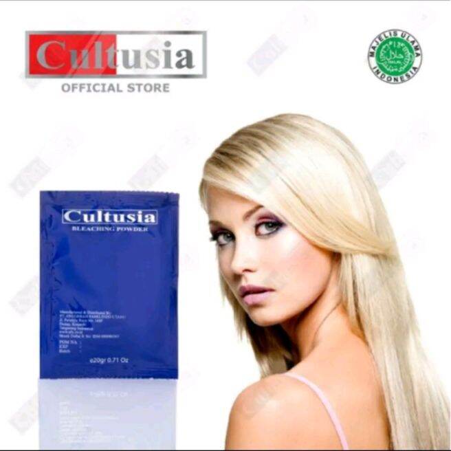 Cultusia Bleaching Powder Sachet 25ml Lazada Indonesia