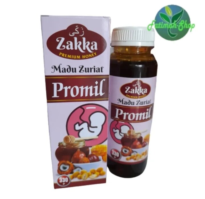Madu Zuriat Promil An-Najaah/zakka 350gr [Plus Sari Kurma Muda] + Testpack (untuk tes kehamilan)