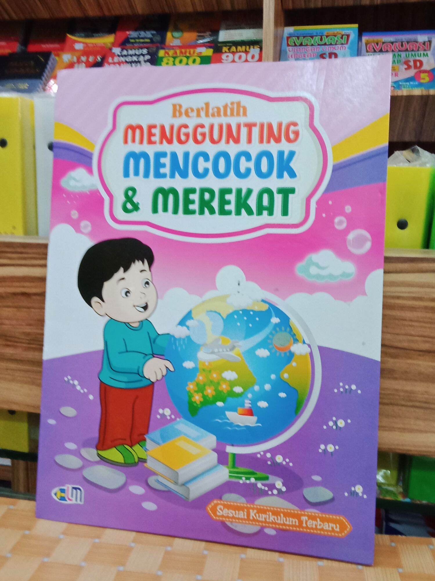 Buku Anak Berlatih Menggunting Mencocok & Merekat | Lazada Indonesia