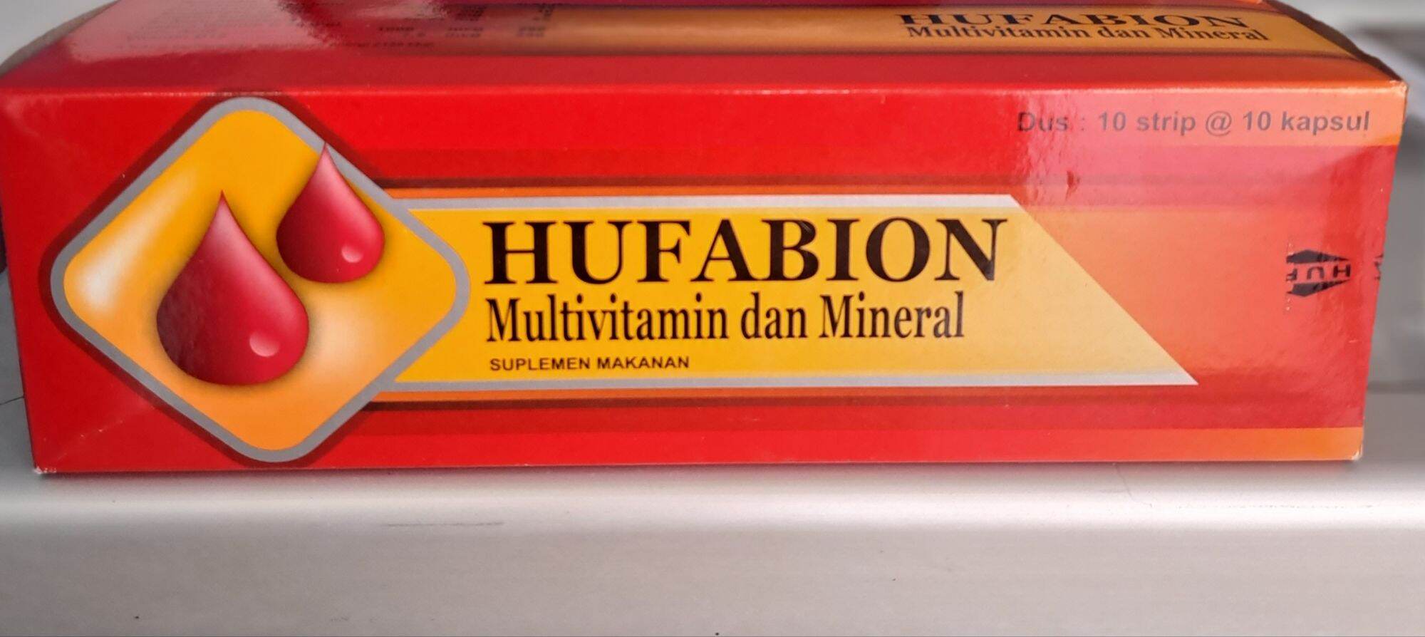 HUFABION MULTIVITAMIN DAN MINERAL SUPLEMEN MAKANAN UNTUK WANITA HAMIL 1
