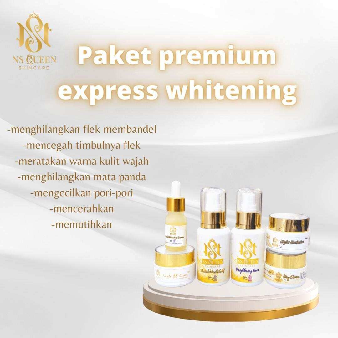 Ns Queen Skincare Premium Express Whitening Package
