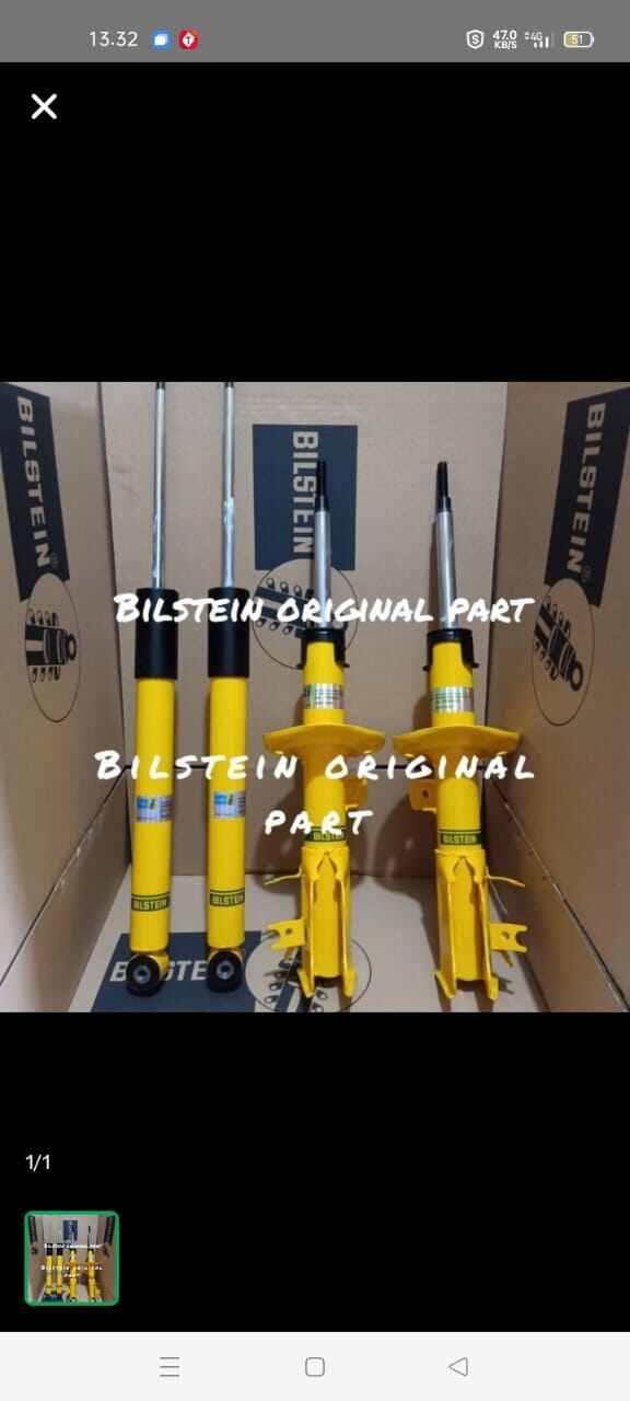 Shockbreaker Honda New Hrv depan belakang merek Bilstein B6 Harga 3,300,000 rupiah*Gratis Ongkir