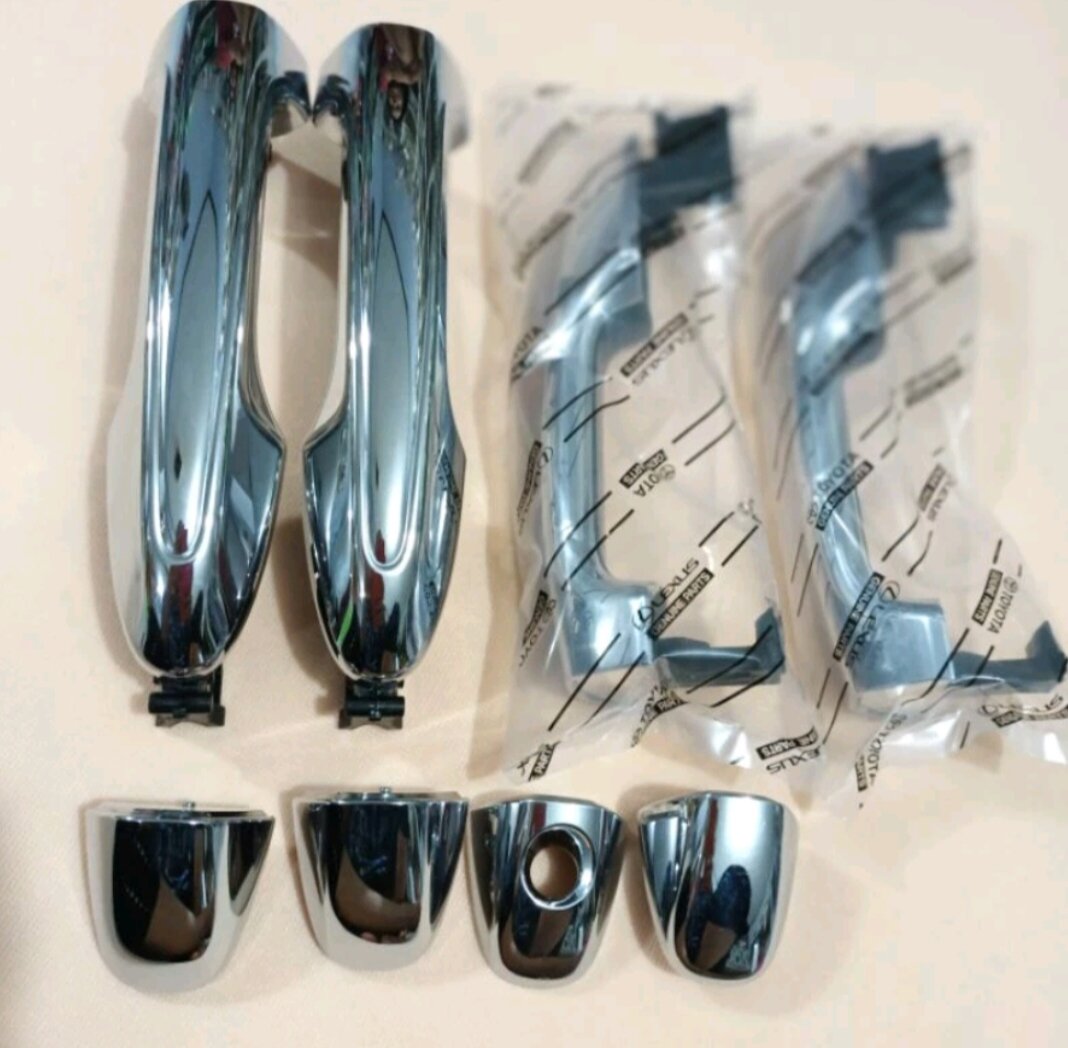 Outer Door Handle Set Original Chrome Color Innova Inova Reborn Fortuner Giá 340,000 Đồng*Miễn phí vận chuyển