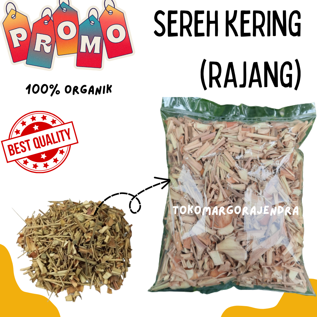 Sereh Kering 100gram Teh Sere Rajang Organik Alami Lazada Indonesia