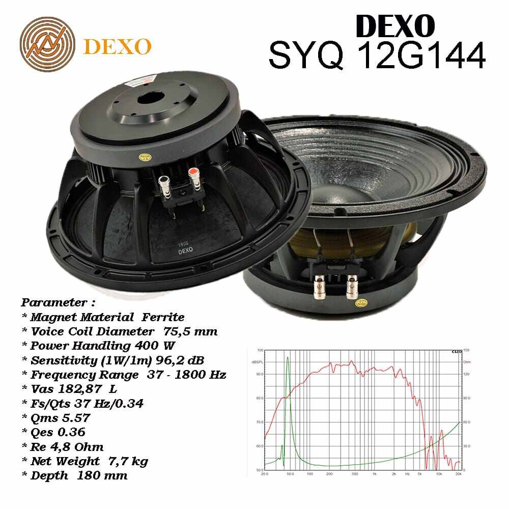 speaker dexo 12 inch