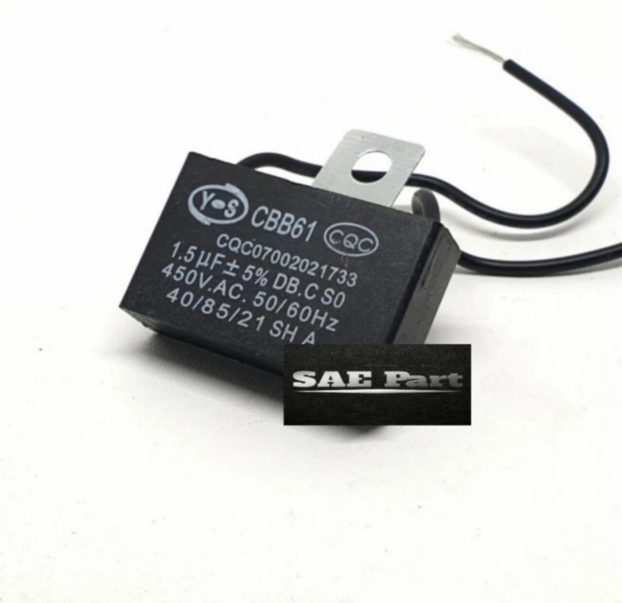 Kapasitor Kipas uf 1,5 Mikro Capasitor 1.5 spare part kipas angin