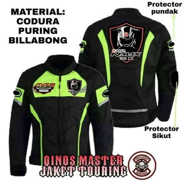 jaket motor nmax ful protector sikut dan bahu Lazada Indonesia