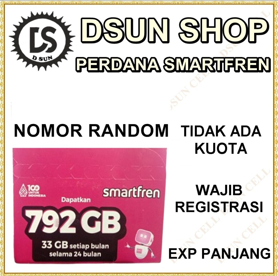 kartu perdana smartfren 0.k reguler smart ori segel nasional Harga 13,500 rupiah*Gratis Ongkir