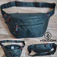 TAS VOLCOM WAISTBAG VOLCOM TAS SELEMPANG VOLCOM WATERPROOF LOGO BESI