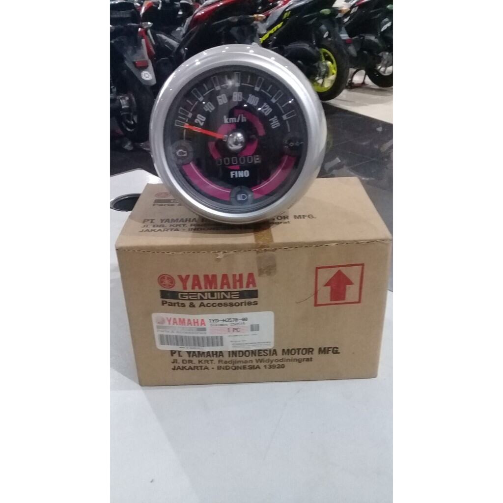 SPEEDOMETER ASSY SPEDOMETER SET SILVER ORIGINAL YAMAHA FINO PREMIUM 125