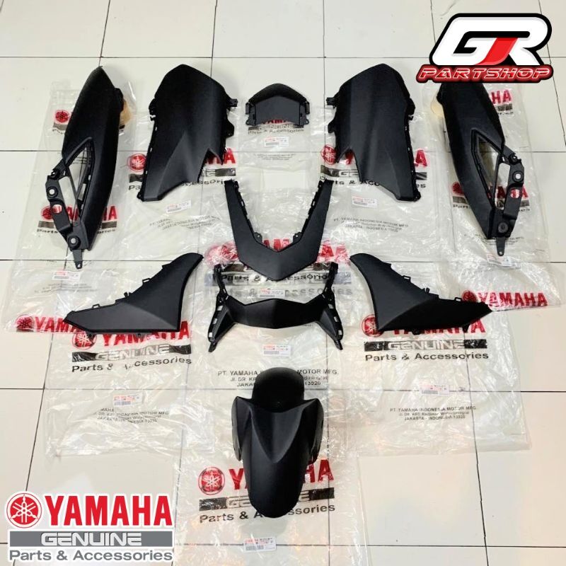 Full Set Body Bodi Halus Nmax New Hitam Doff Halus