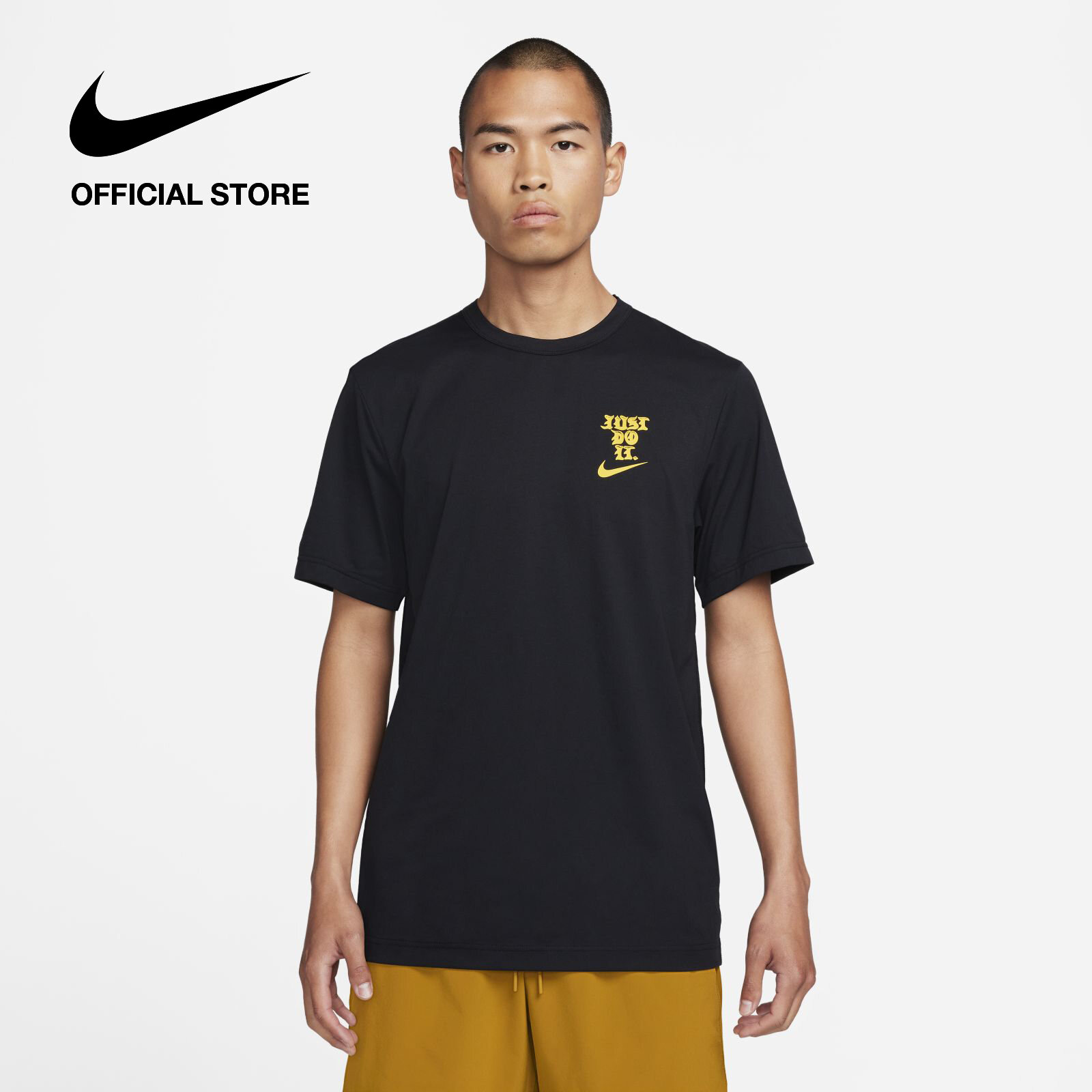 Nike Men's Fitness T-Shirt - Black [HJ3620-010] | Lazada
