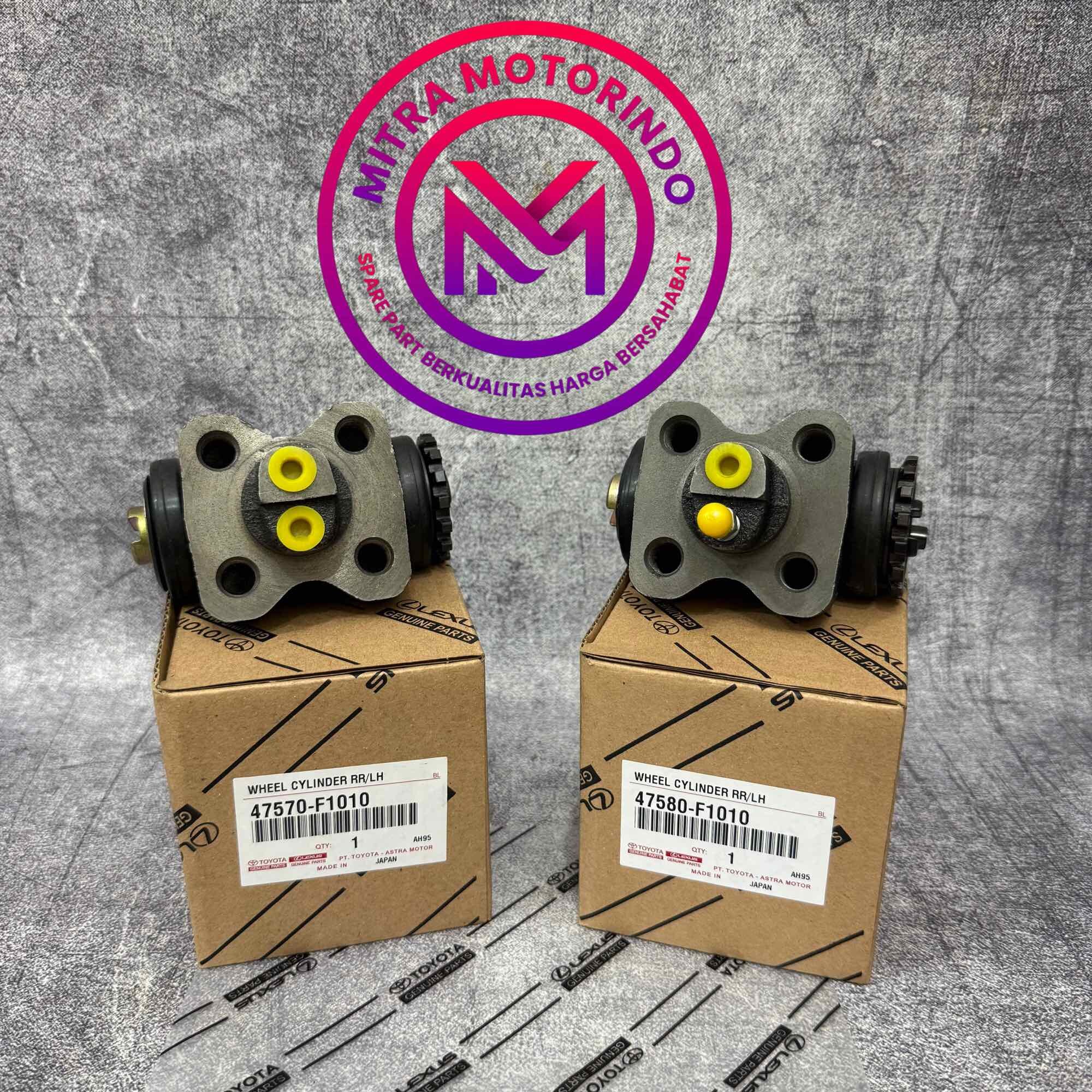 Wheel Cylinder Assy/Brake Chamber/Brake Block Left Side Nepel & Non-Nepel Dutro Ht130 X -Power 1Set 2Pcs 47580/70-F1010 Harga 575,000 rupiah*Gratis Ongkir