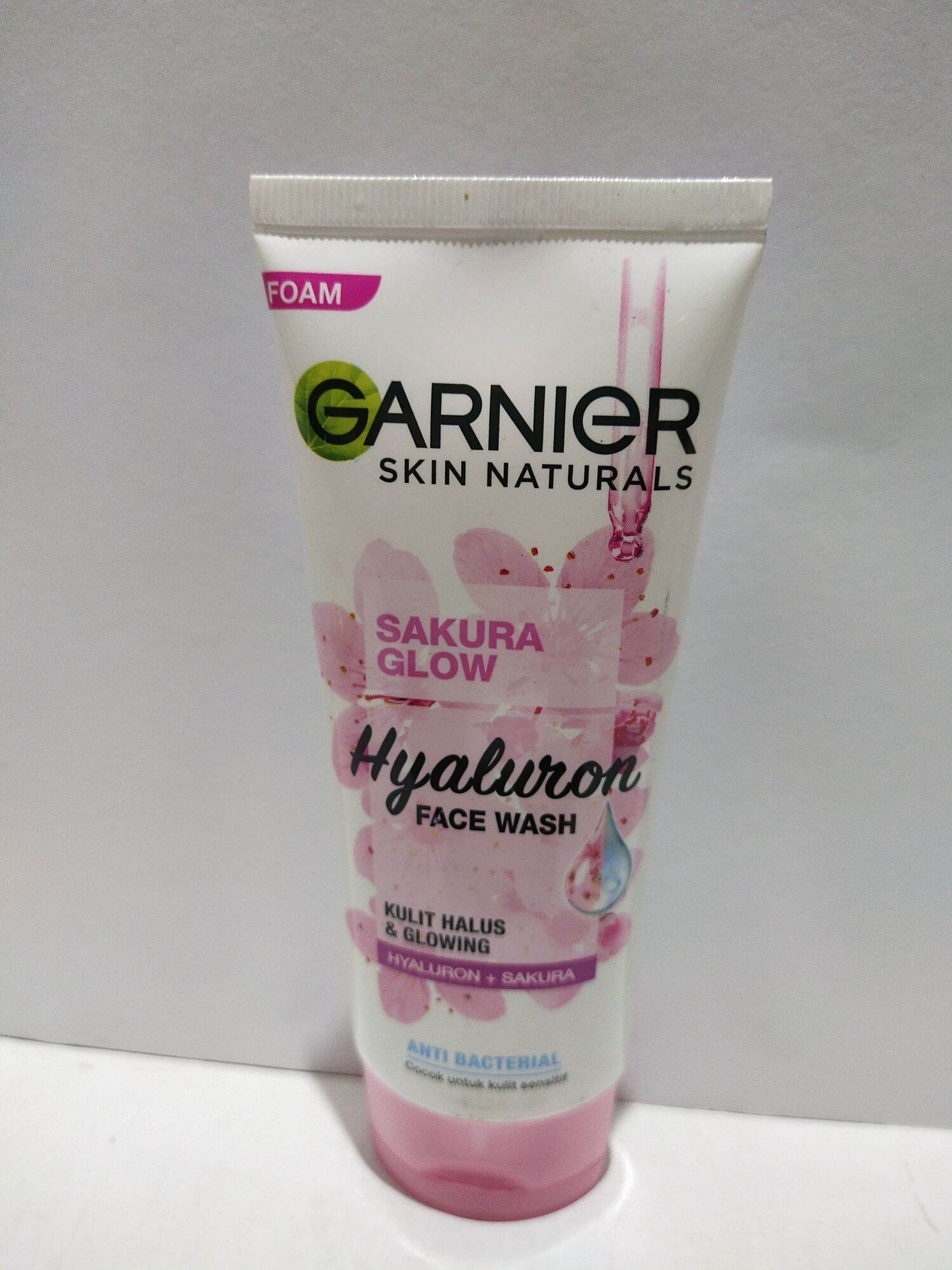 Garnier Sakura Glow Hyaluron Face Wash Foam Ml Yang Menjadikan Kulit