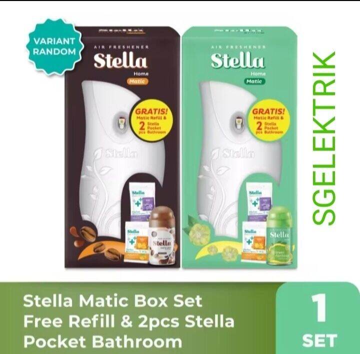 stela matic box 1set pengharum ruangan