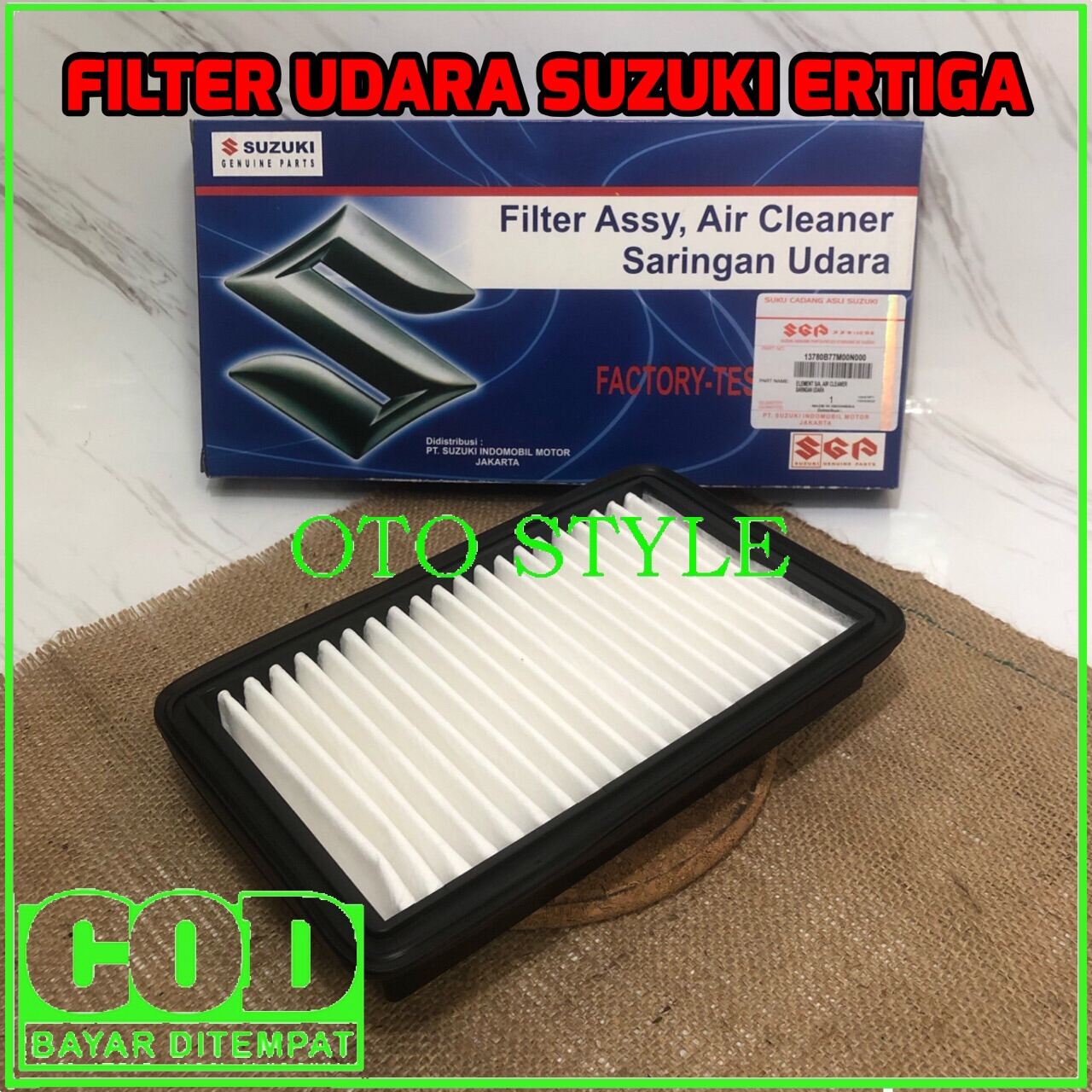 FILTER UDARA ERTIGA OLD AIR FILTER FILTER UDARA SUZUKI ERTIGA