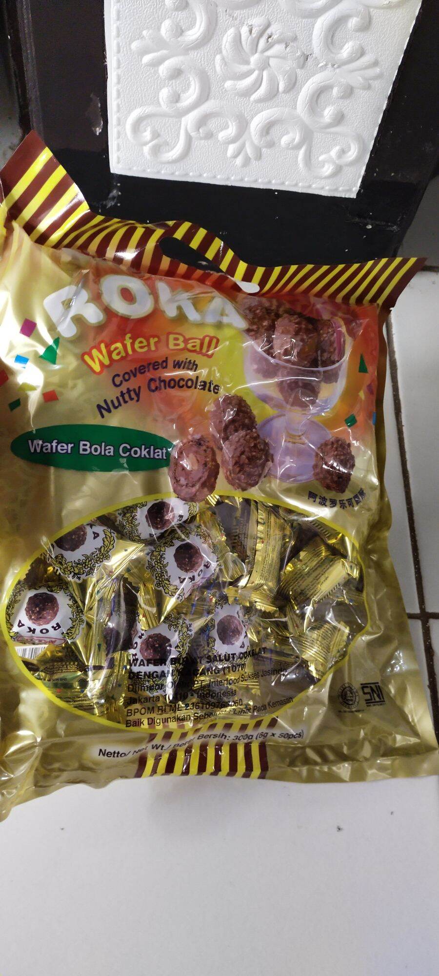 paper bolsa coklat makanan