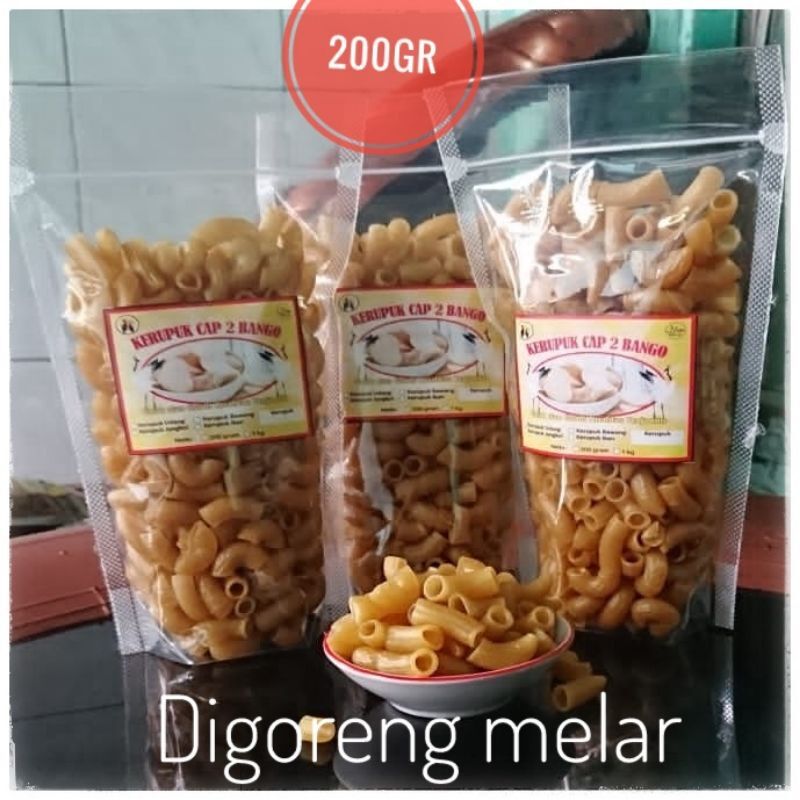 Kerupuk Makaroni Mentah Cap Bango Gr Lazada Indonesia