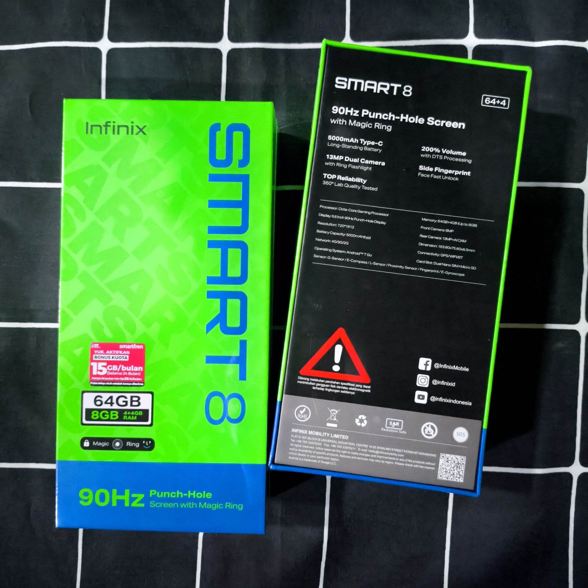 Infinix Smart 8 4/64 Garansi Resmi Giá 1,110,000 Đồng*Miễn phí vận chuyển
