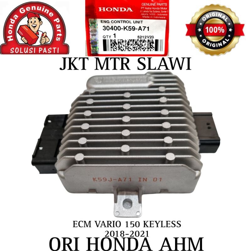 30400-K59-A71 Ecu Vario 150 2018 Ecu Vario 150 New Ori Ahm Harga 1,395,000 rupiah*Gratis Ongkir