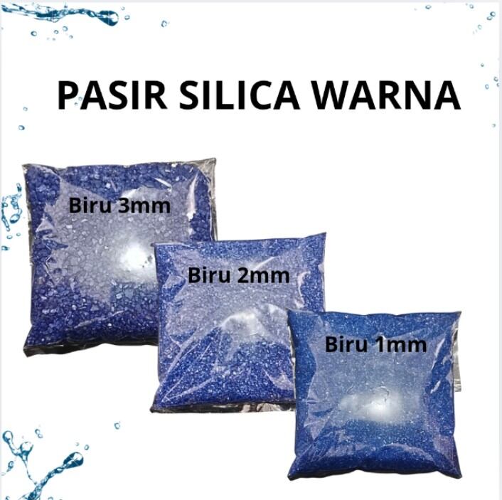 PASIR SILICA WARNA 1KG PASIR AQUARIUM AQUASCAPE
