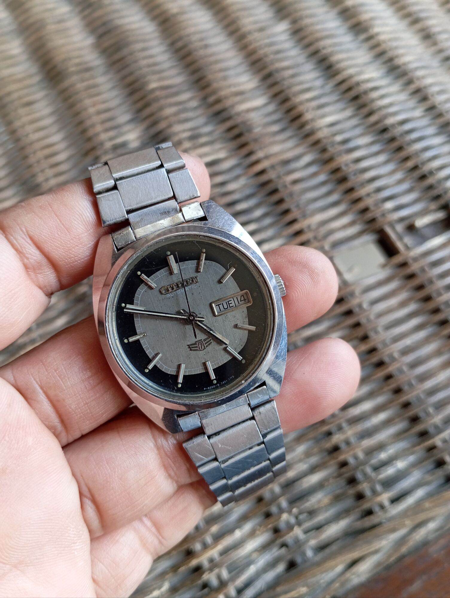 CITIZEN】EXCEED 0330-C30579 QUARTZ TITANIUM ALLOY ANTIMAG.4800 