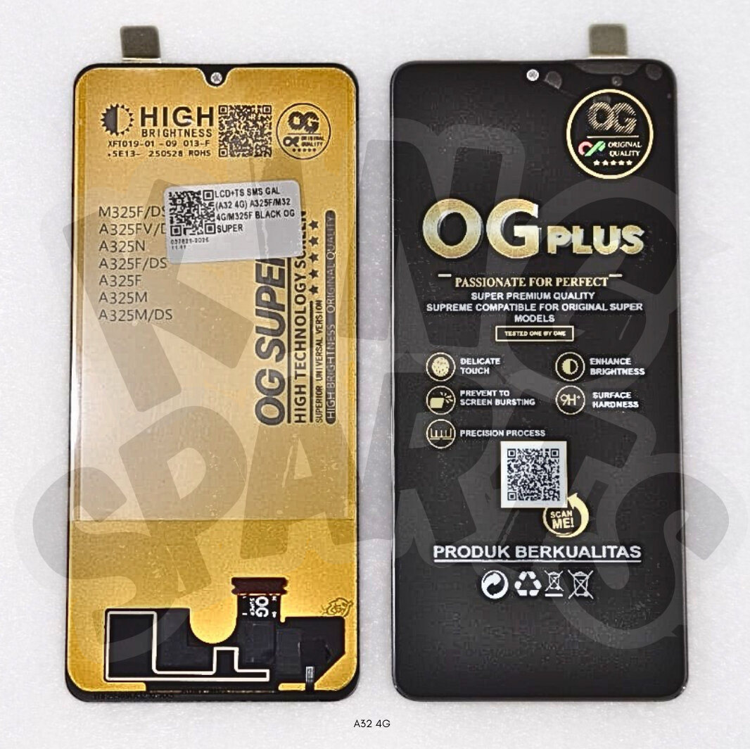 LCD touchscreen Samsung Galaxy A32 4G A325 a325f/M32 4G M325 og Super Harga 155,000 rupiah*Gratis Ongkir