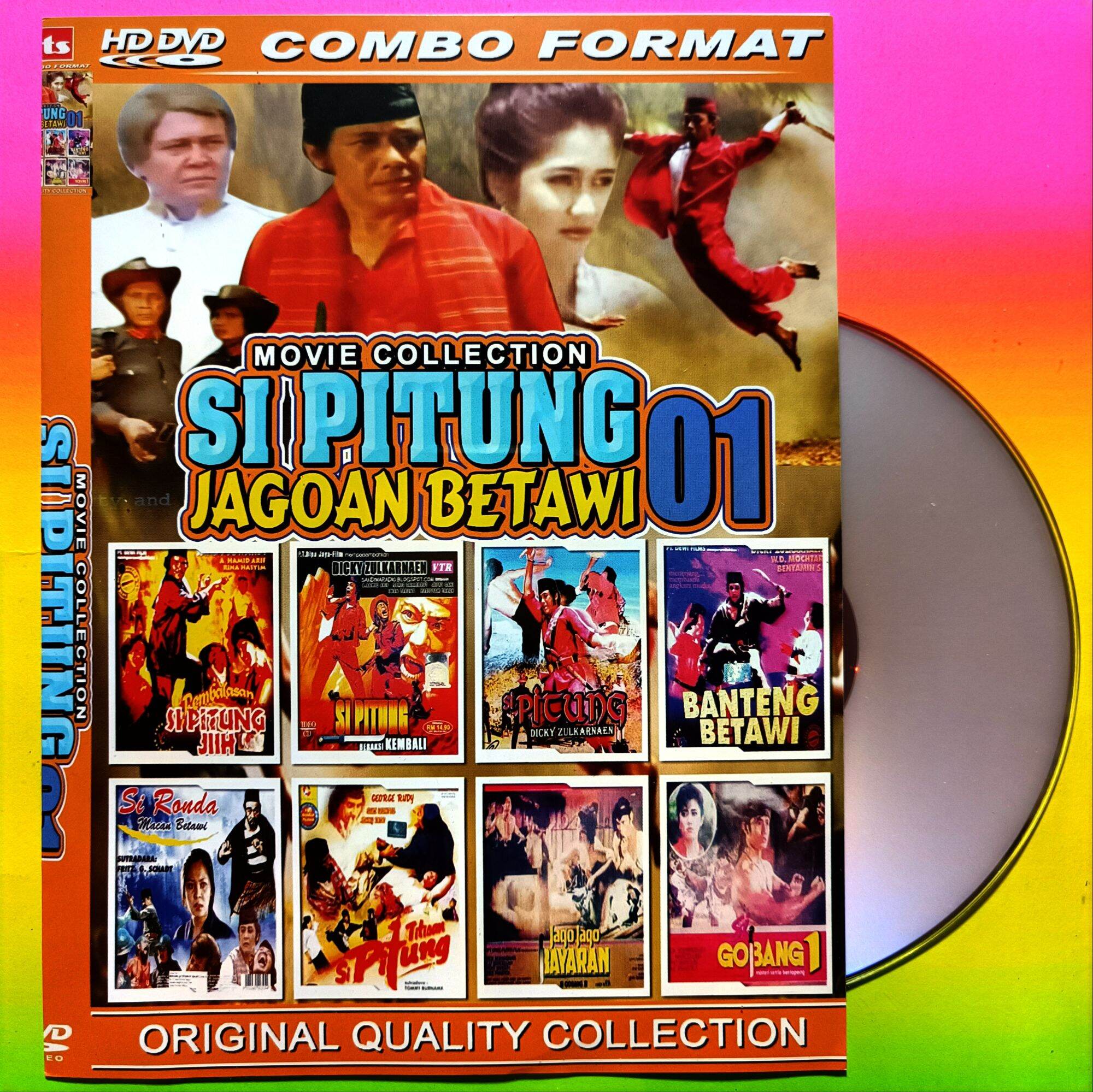 KASET FILM LAGA INDONESIA JADUL KOLEKSI SI PITUNG VOLUME 01. | Lazada