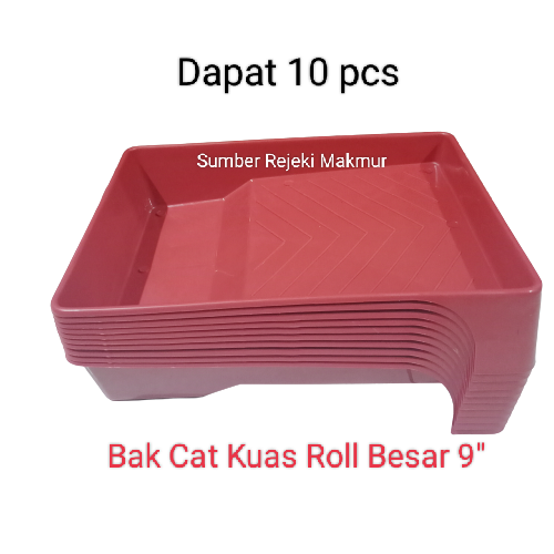 (10 pcs) Bak Cat Roll / Baki Cat Roll / Tempat Adukan Cat / Tempat Cat ...