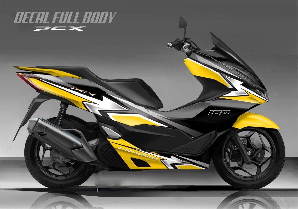 Sticker Decal Full Body Honda Pcx Lazada Indonesia