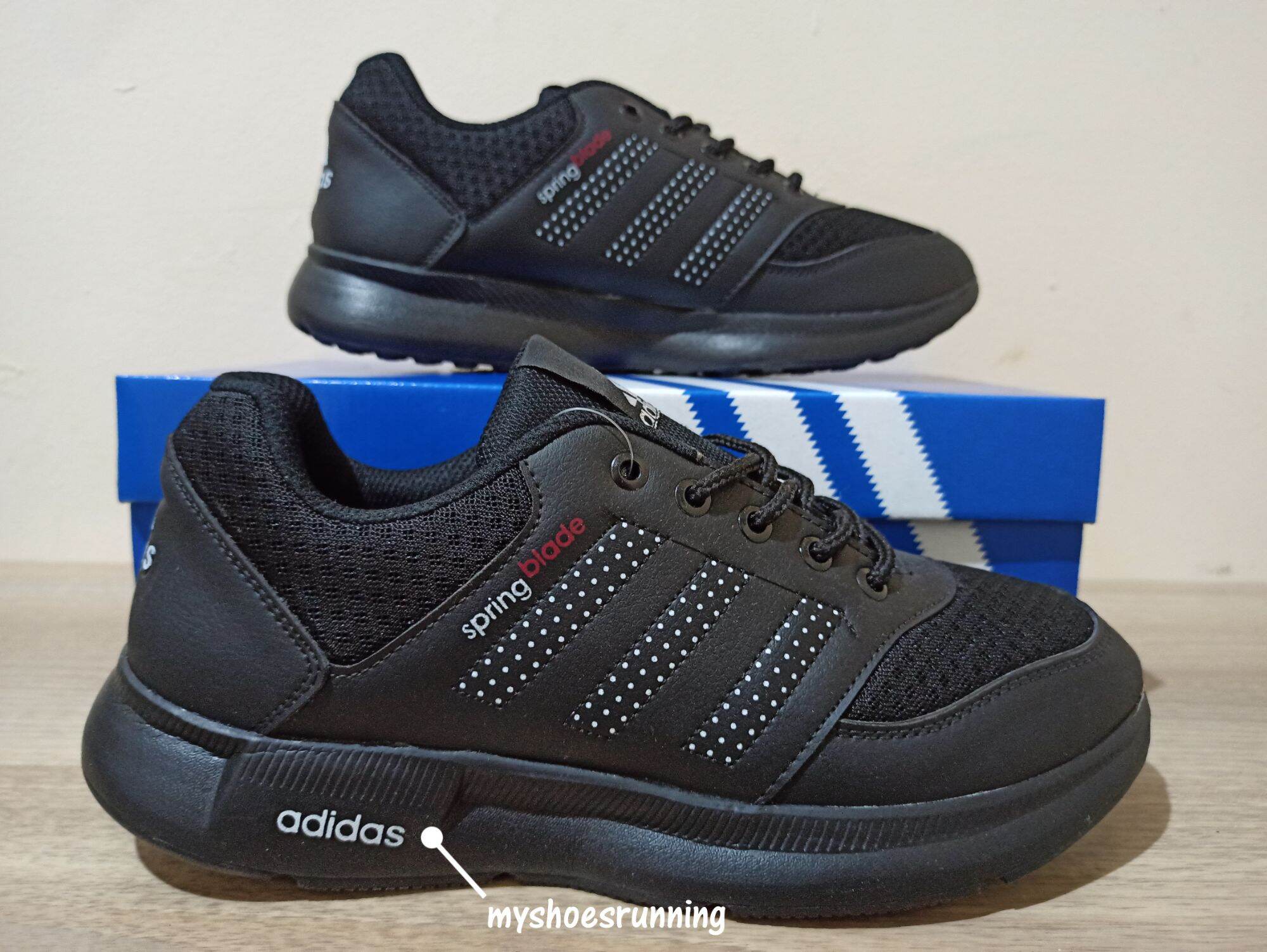 Sepatu Pria outsole karet neo running adidas orange abu Lazada