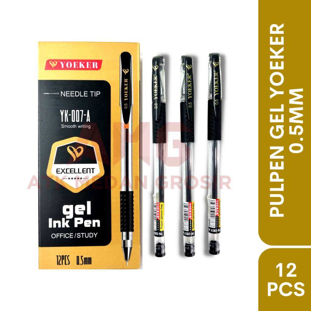 COD PULPEN GEL MURAH YOEKER PER LUSIN (12PCS)