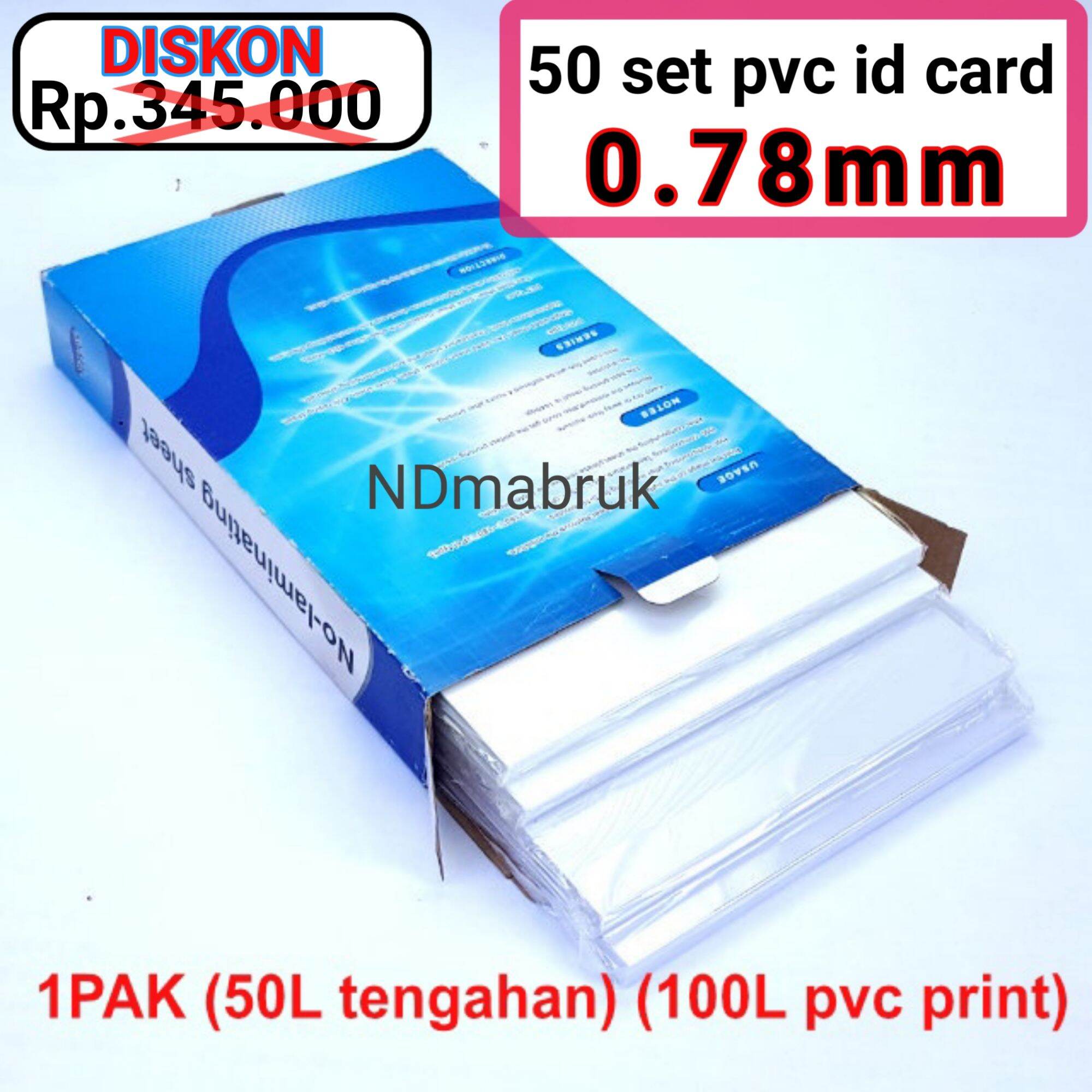 Beli Kertas Pvc Id Card