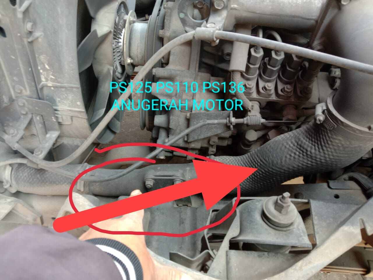 slang cooler Mitsubishi canter Mitsubishi canter turbo ps110/125 hd