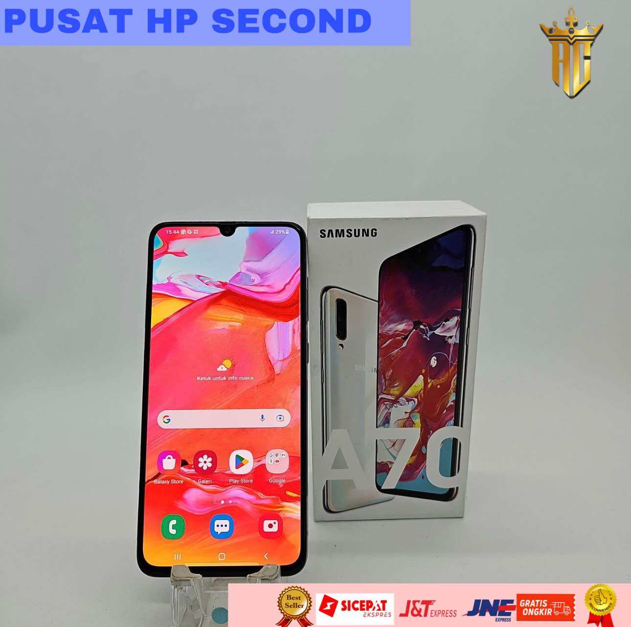 hp samsung a70 second