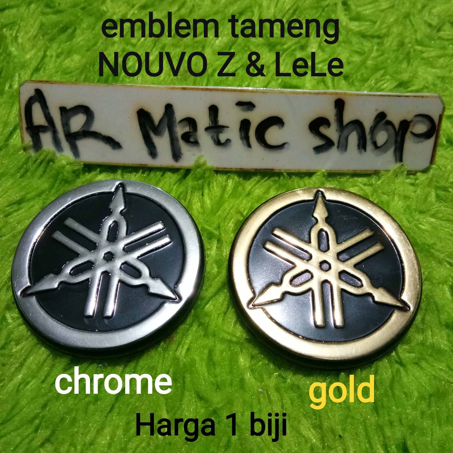 Logo Yamaha Nouvo Z Dan Lele Emblem Tameng Depan Nouvo Z Nouvo Lele