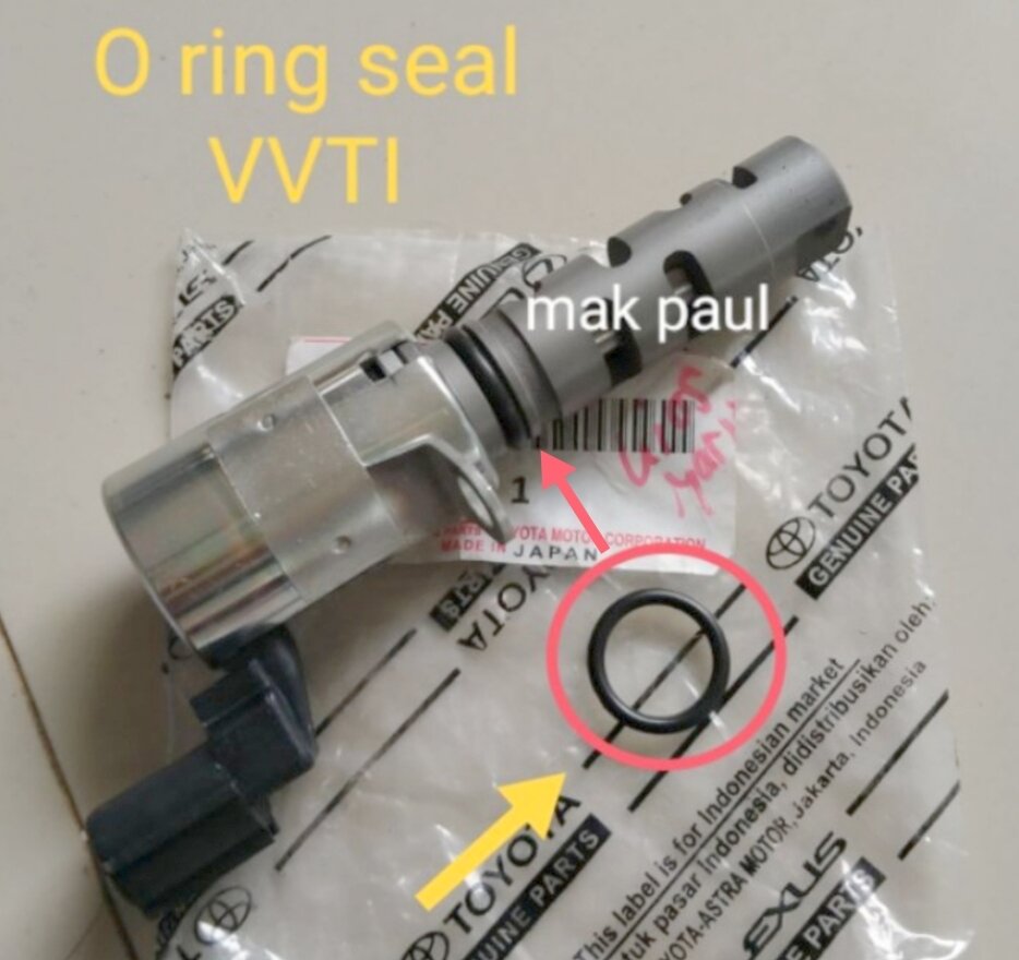 seal sil O ring sensor CMP CKP VVTI YARIS VIOS AVANZA XENIA ALTIS CALYA AGYA DLL ORIGINAL Harga 59,000 rupiah*Gratis Ongkir