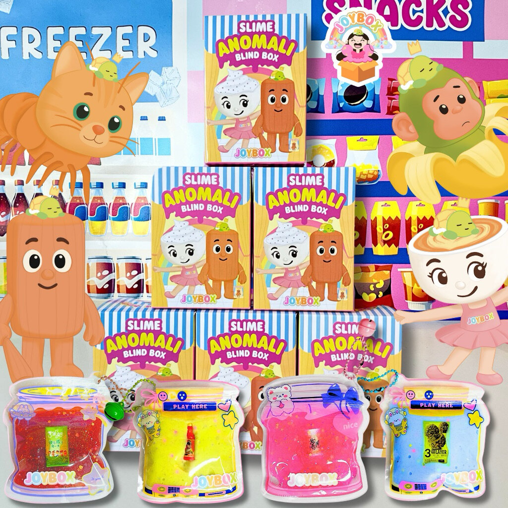 Anomali Slime BlindBox Mainan Slime Anak Anti Stress Lazada