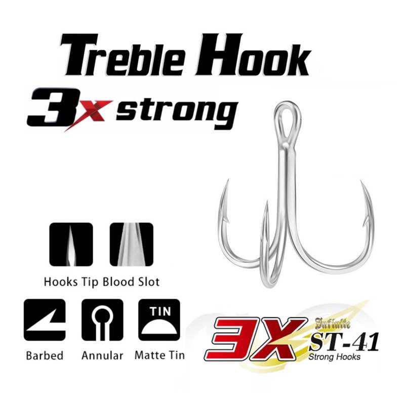 BKK Raptor Z Treble Hooks 4/0