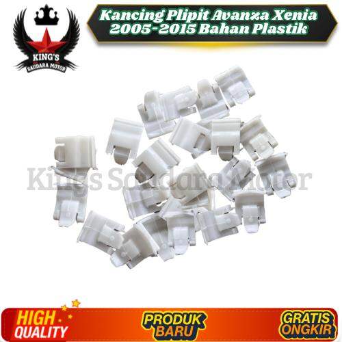 Kancing Pelipit Avanza Xenia 2005-2015 Bahan Plastik satuan Original Best Seller Termurah Harga 1,100 rupiah*Gratis Ongkir
