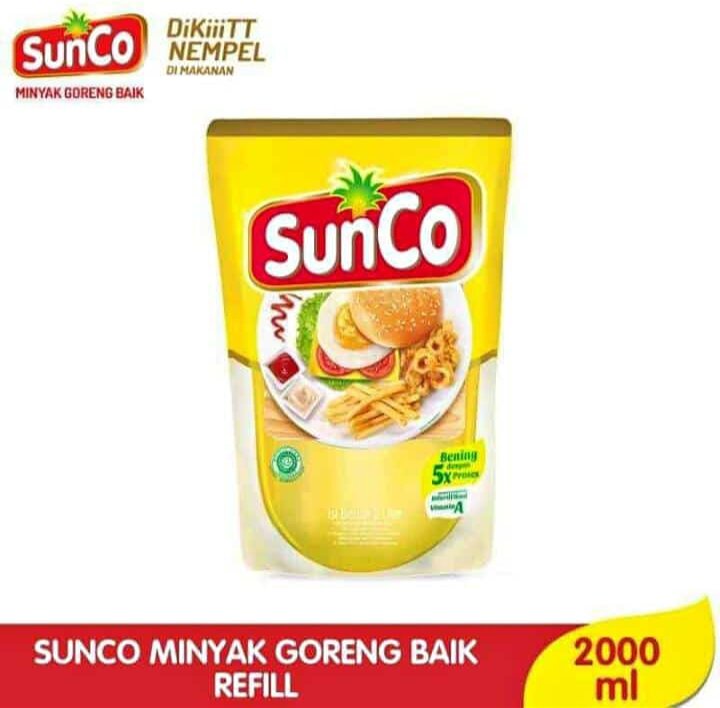 minyak goreng premium sunco 2L kartonan Harga 303,500 rupiah*Gratis Ongkir