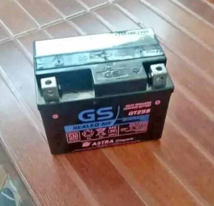The Motorbike Battery Is Original and Still in Good Condition. Harga 80,000 rupiah*Gratis Ongkir