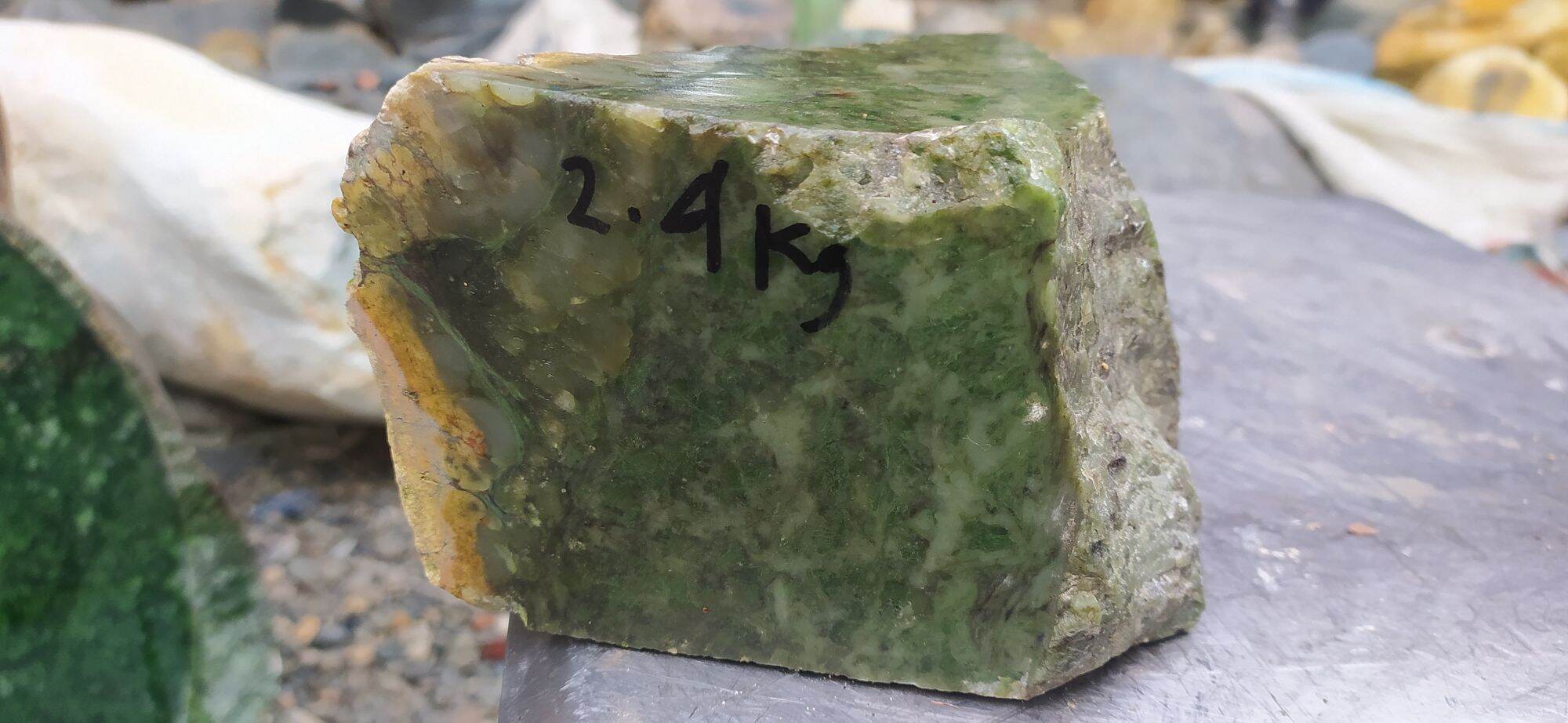 Bongkahan Batu Giok Hijau Nephrite Jade Aceh 24 Kg Lazada Indonesia 4728