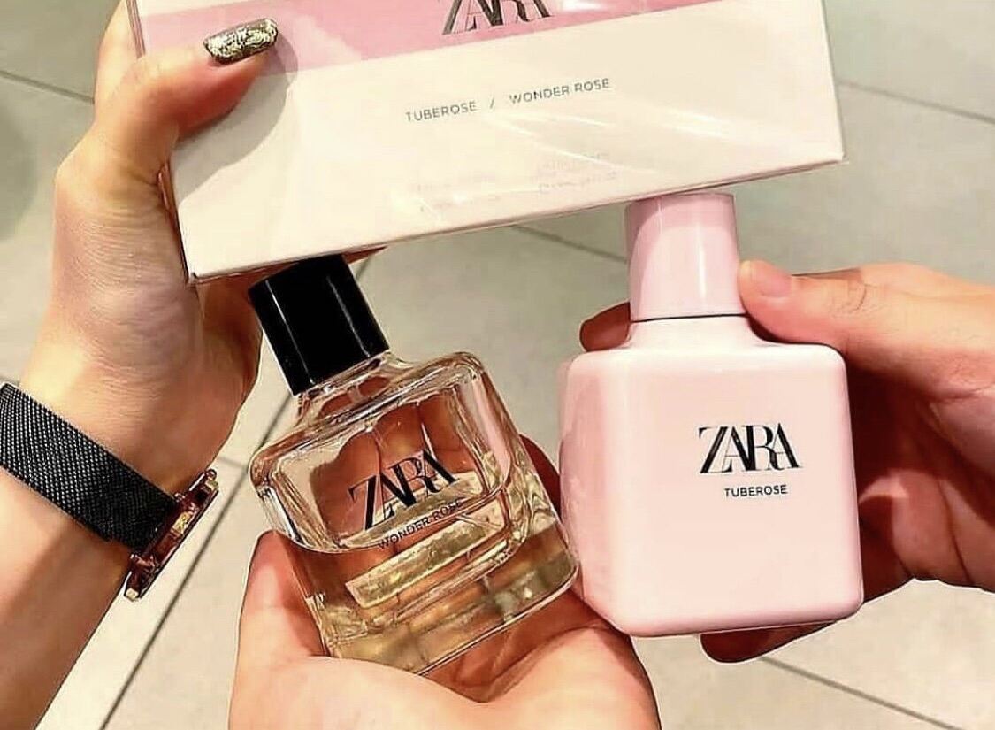 zara tuberose and wonder rose