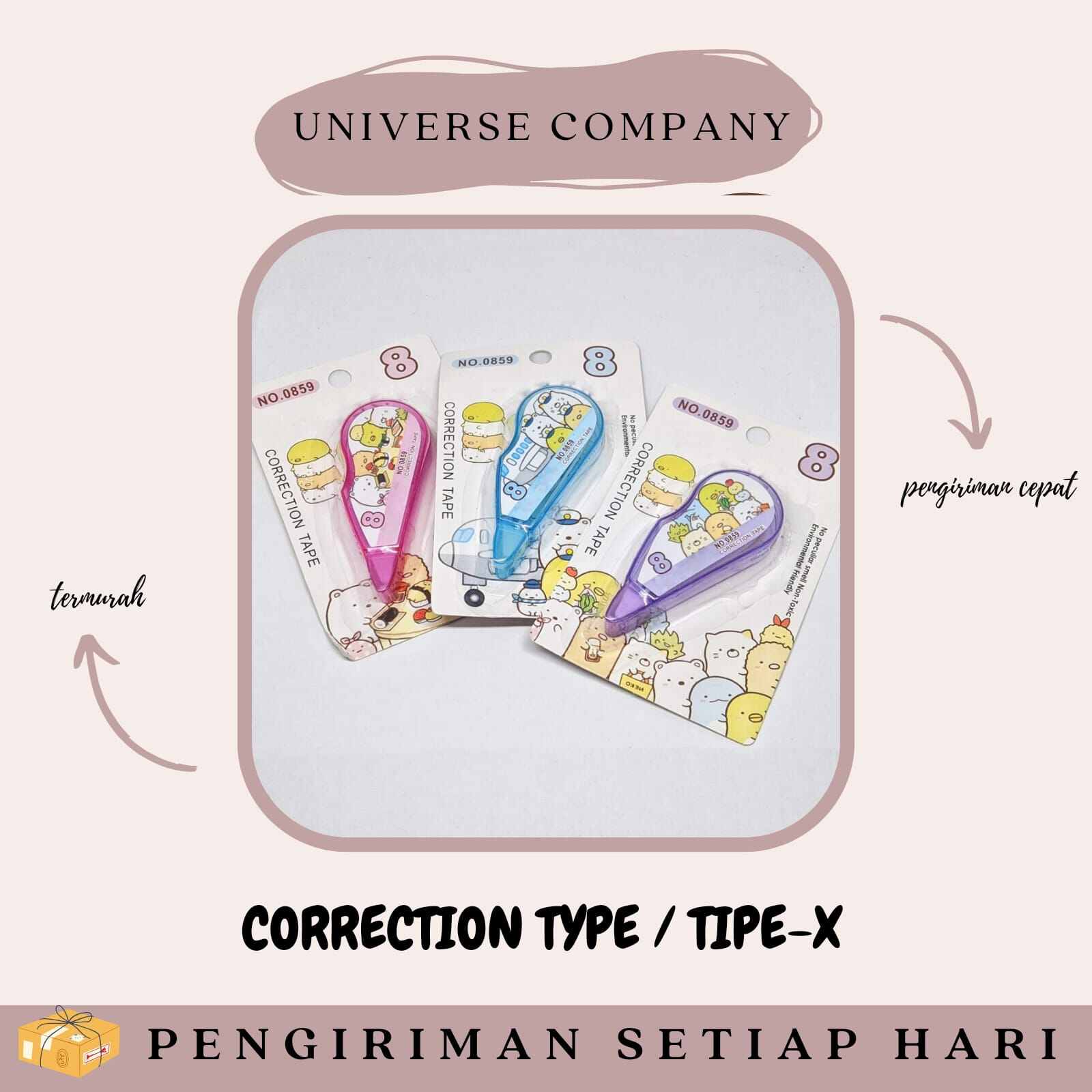 [UC] CORRECTION TYPE / TIPE-X / PENGHAPUS | Lazada Indonesia