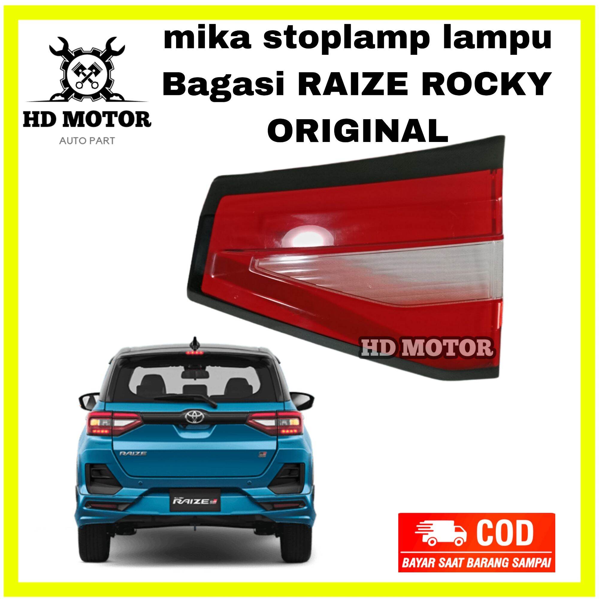 Mika Stoplamp Lampu Bagasi Raize Rocky Original Mika Lampu Bagasi Raize Mika Lampu Bagasi Rocky