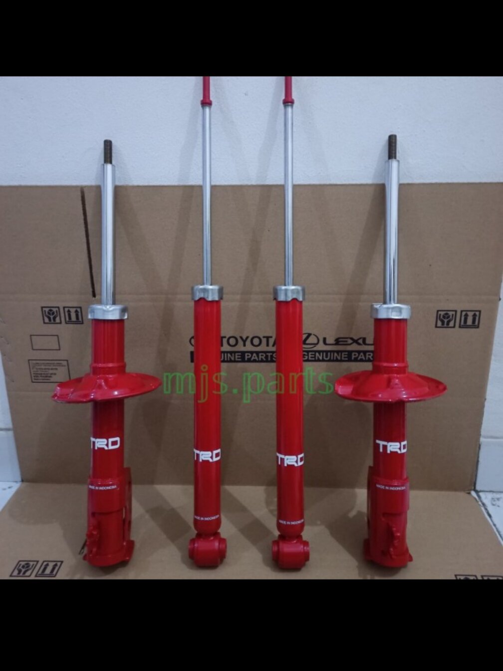 Shockbreaker Shock absorber Toyota all new Yaris / Etios Valco / Vios gen3 TRD Sportivo Depan dan Belakang 2013-2019 Harga 800,000 rupiah*Gratis Ongkir