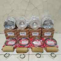 PISTON SEHER SET + RING STD 13211-78190 PISTON SEKER SET + RING DYNA HINO DUTRO WO4D 110 125HT 130HT 130HD 1SET 4PCS